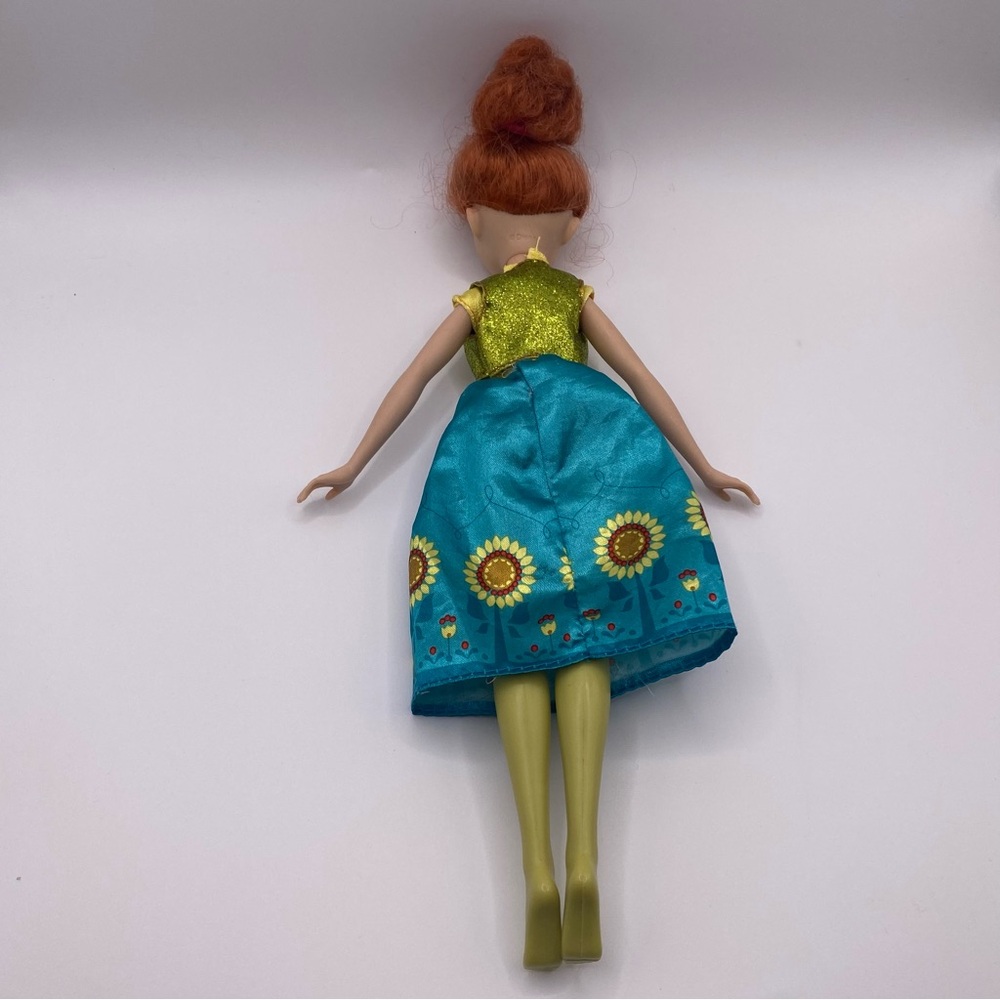 Disney Anna Doll with Blue and Gold Dress - Picture 5 of 13